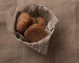 A picture of step 6 of Honey Kinako Okra Cookies for Dieters.