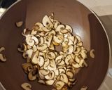 عکس مرحله 2 از دستور پلو مخلوط قارچ و گوشت 🍄🍚