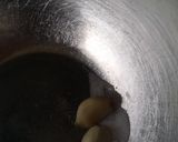 A picture of step 3 of Baba gannoush with a little twist.