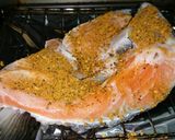A picture of step 2 of Morrocan Spiced Salmon.