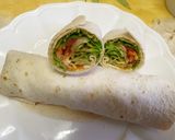 Une image de l'étape 3 de Wrap poulet rapide et facile.