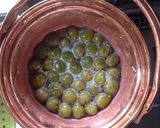 A picture of step 7 of Foolproof Ume Plum Compote.