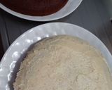 Foto langkah ke 6 dari resep Red Velvet Cheesecake (2 Telur).