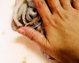 A picture of step 2 of For Squid Liver Lovers! Squid Legs and Liver Cooked in Foil.