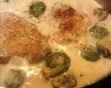 Sauteed pork and brussels sprouts in cream sauce recipe step 5 photo