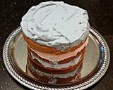 White Butter Cake with Strawberry and Blueberry Whipped Cream recipe step 14 photo