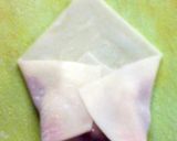 A picture of step 4 of Wonton Pizza Rolls.