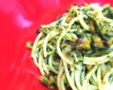 A picture of step 4 of Komatsuna Pesto Genovese.