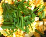 A picture of step 8 of 5 Minutes Egg with Garlic Chives & Tofu in Oyster Sauce.