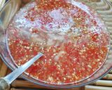 Hình bước làm 1 của món Bánh xèo xa xứ