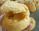 Foto langkah ke 9 dari resep Kue Sus vla Durian.