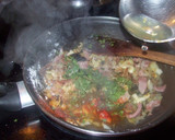 Foto del paso 7 de la receta: Alcachofas con salsa de puerro y calabacín