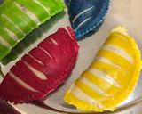 A picture of step 6 of Colorful fruity Gujiya.