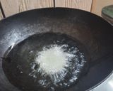 A picture of step 3 of Sabudana vada.