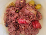 Tumis pare sosis ayam