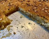 A picture of step 2 of Basbousa Mix Cake 🥰.