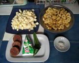 Foto langkah ke 1 dari resep Kolak Ubi Jalar dengan Pisang.