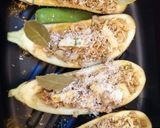 Une image de l'étape 4 de Aubergines façon estivale 🍆🍆.