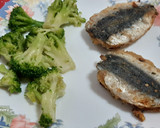 Foto del paso 8 de la receta: Sardinas rellenas de puré de manzana en airfryer