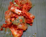 Foto langkah ke 5 dari resep Pepes Udang Pedas.