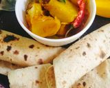 A picture of step 1 of Punjabi style Tinda ki sabji.