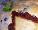 Фото кроку 5 до Пирог с вишней🍒 и белковой глазурью🥧.