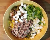 Foto del paso 4 de la receta: Ensalada de pasta con guacamole