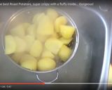 A picture of step 2 of Roast potatoes with duck fat.