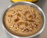 A picture of step 11 of Banana Sooji Cake.