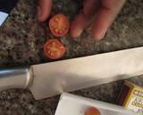 Vegetarian Mushroom and cherry tomato quiche recipe step 9 photo