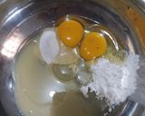 Foto langkah ke 2 dari resep Puding Roti Kurma Keju.