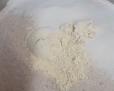 A picture of step 1 of Churma Ladoos (Prasadam for Ganeshji).