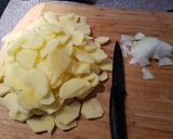 A spanyol burgonyás omlett azaz Tortilla-inspiráció Cocina con Celi konyhájából recept fázis 1 fotója
