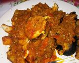 A picture of step 3 of Roasted / Grilled Yam and Plantain with Peppered fish Sauce.