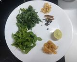 A picture of step 1 of Lemon grass Tulsi tea 🍵.