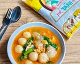 Foto langkah ke 7 dari resep Seblak Cilok.