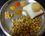 A picture of step 1 of ChickPea Sesame Baked Kabab.