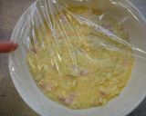 A picture of step 5 of Easy Microwave Tofu Okonomiyaki Without Flour.
