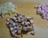 A picture of step 2 of Our Family's Stir-Fried Rice.