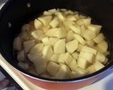 A picture of step 6 of Curry chicken.