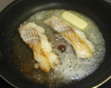 A picture of step 4 of Pan-Fried Cod with Butter Soy Sauce.