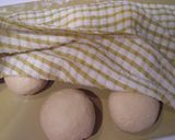 A picture of step 2 of Brown Sugar & Kinako (Roasted Soy Flour) Plain Bread Rolls.