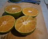 Foto langkah ke 1 dari resep Es jeruk peras.
