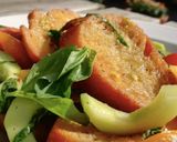 A picture of step 5 of Panzanella.