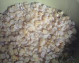 A picture of step 1 of Dengu curry.