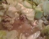 Cabbage, chayote, and beef recipe step 1 photo