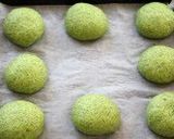 A picture of step 10 of Vivid Green Spinach and Cheese Bread Rolls.