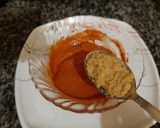 A picture of step 4 of Tandoori chicken.