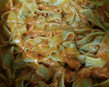 Foto del paso 4 de la receta: Tagliatelle de espinacas con atún en tomate🐟🍅