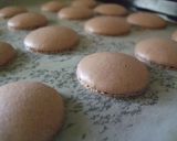 A picture of step 7 of My Favorite Macarons (Chocolate).